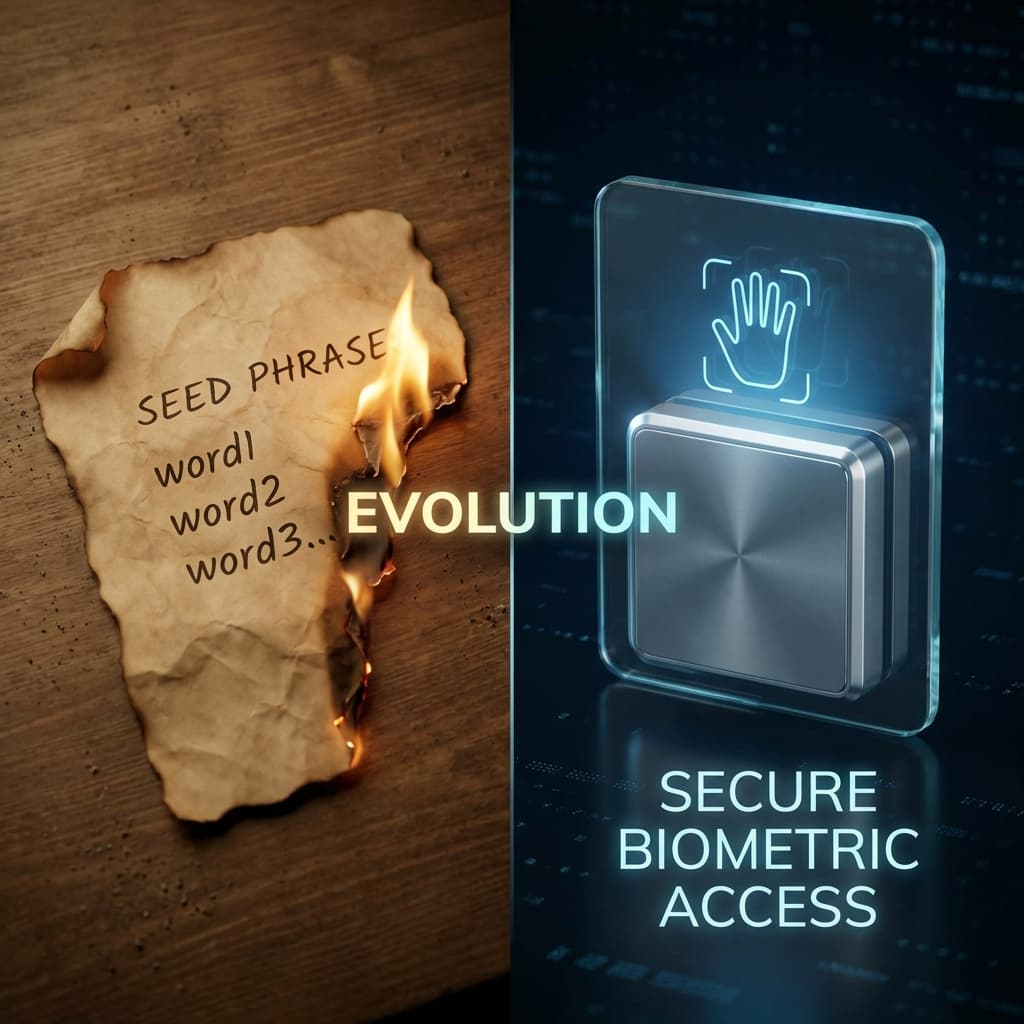 Seed Phrase vs Biometric Evolution