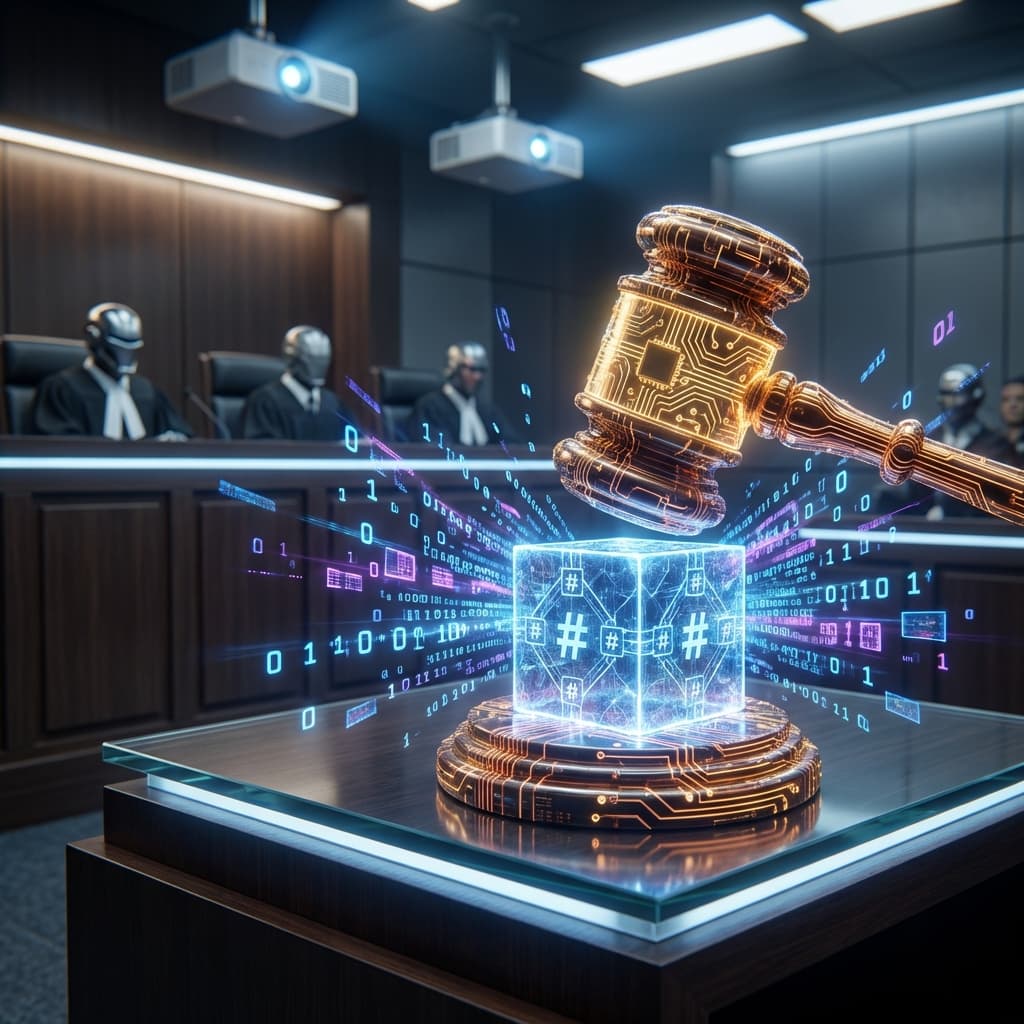 Circuit Board Judges Gavel