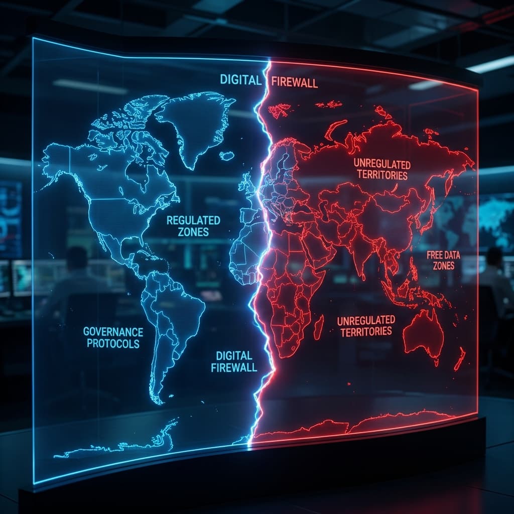 Regulated vs Unregulated World Map