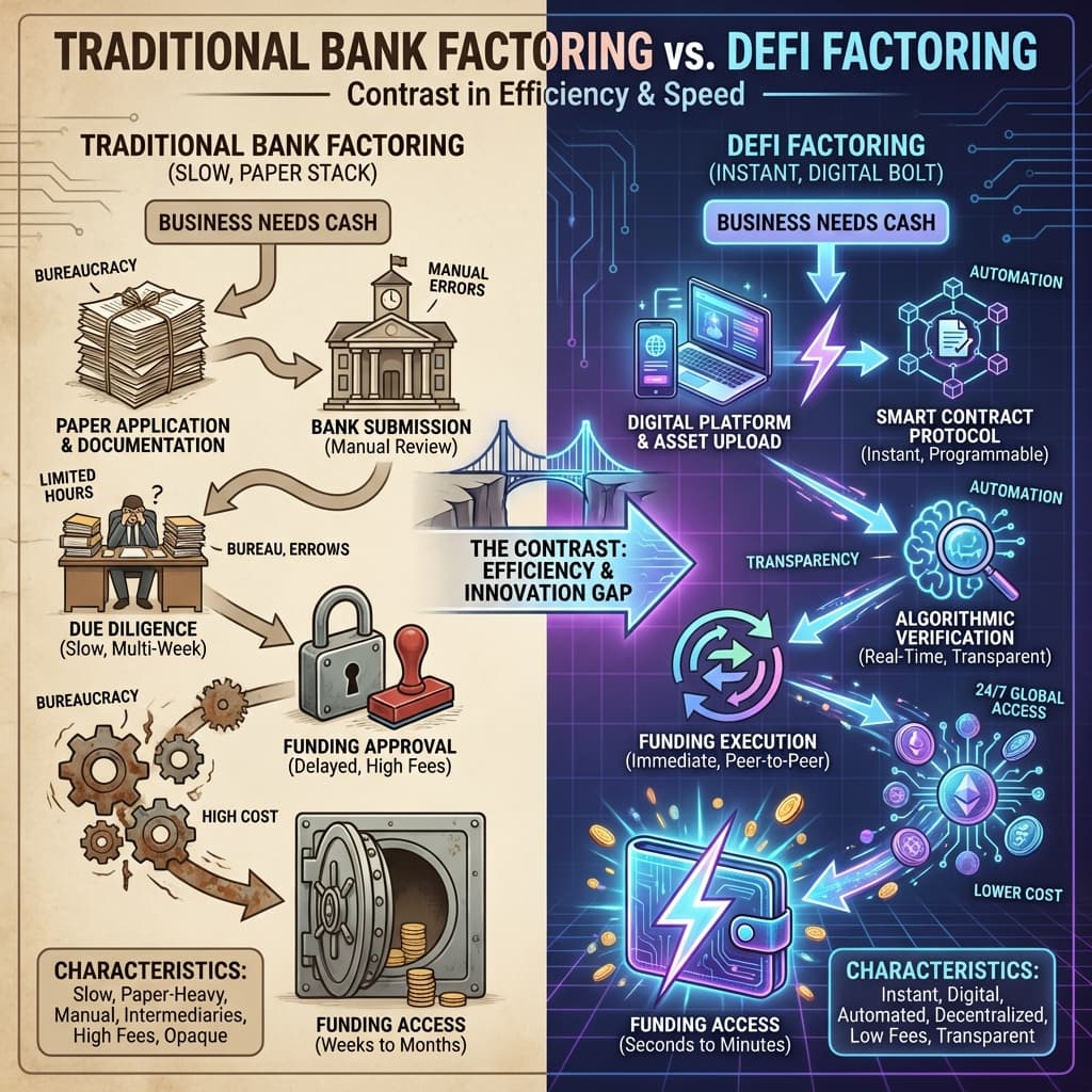Factoring Process Flowchart