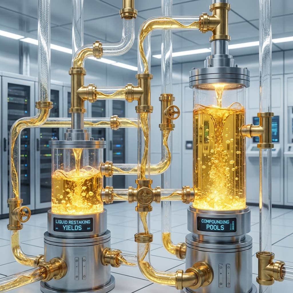 Liquid Restaking Yield Pipes