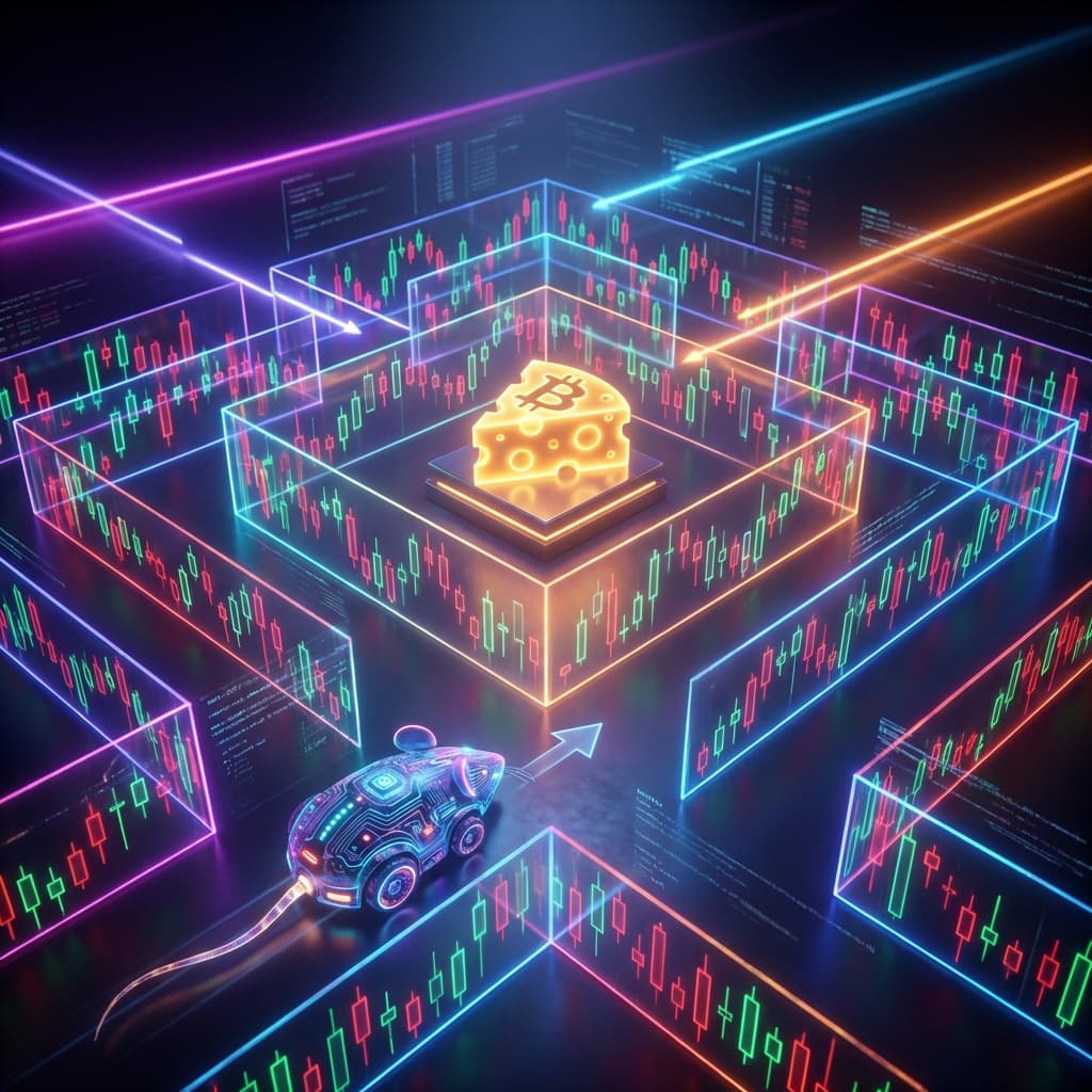 बिटकॉइन चीज़ ढूंढता रोबोट चूहा