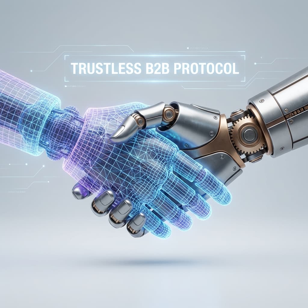 Trustless Robotic Handshake