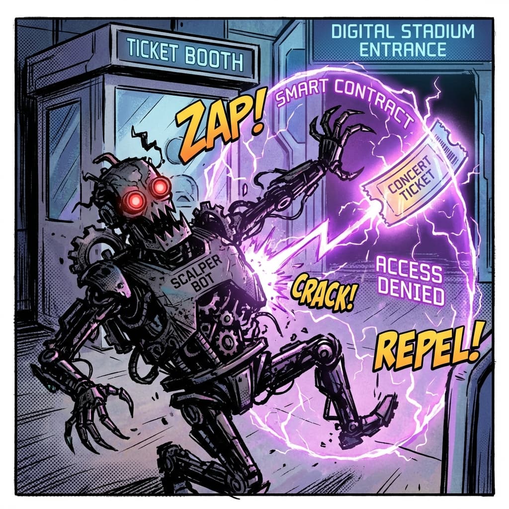 Scalper Bot Zapped by Forcefield