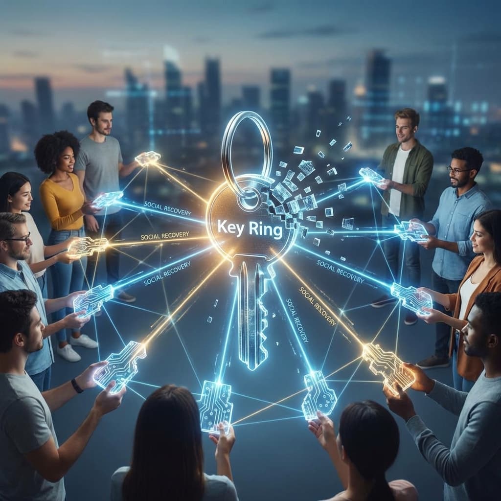 Social Recovery Key Ring