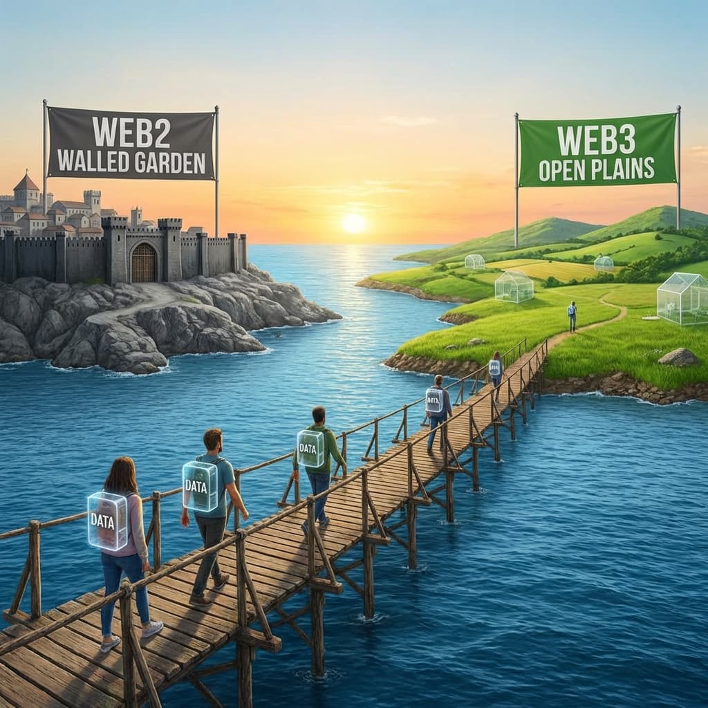 Web2 to Web3 Migration Bridge