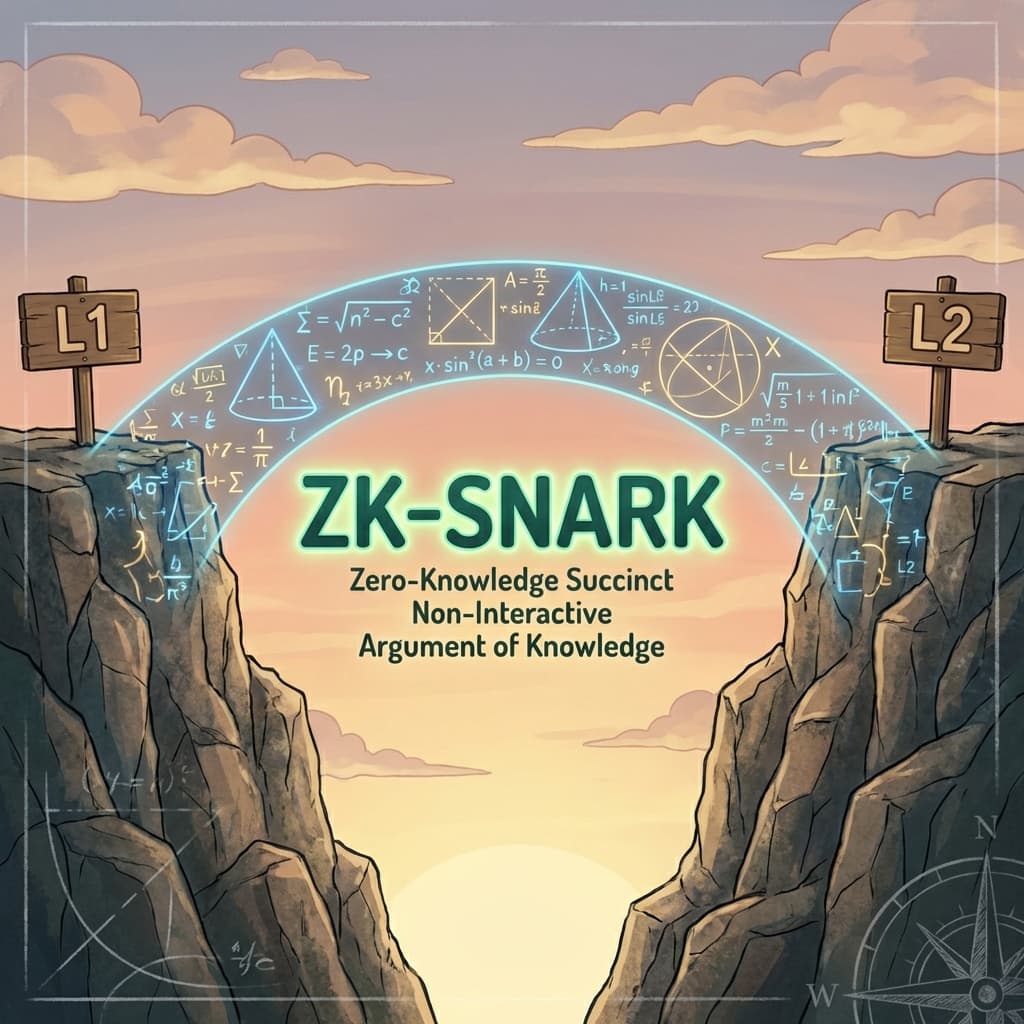 Puente Matemático ZK SNARK