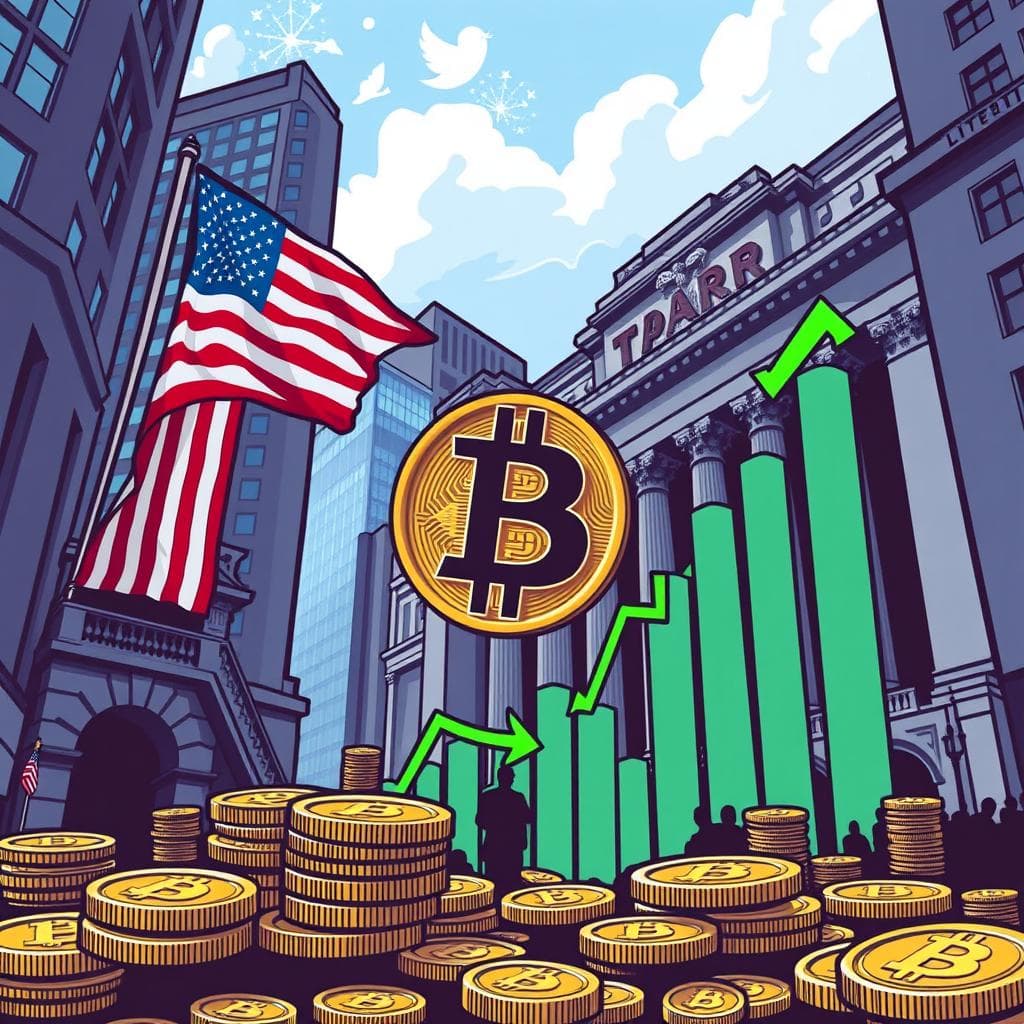Bitcoin Holds Gains as S&P 500 Hits Record