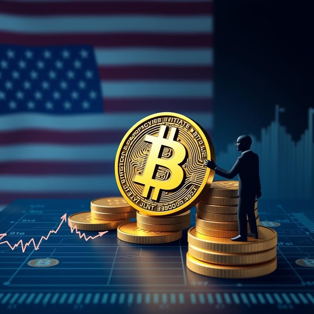 Bitcoin Rises on US Data, Geopolitical Relief