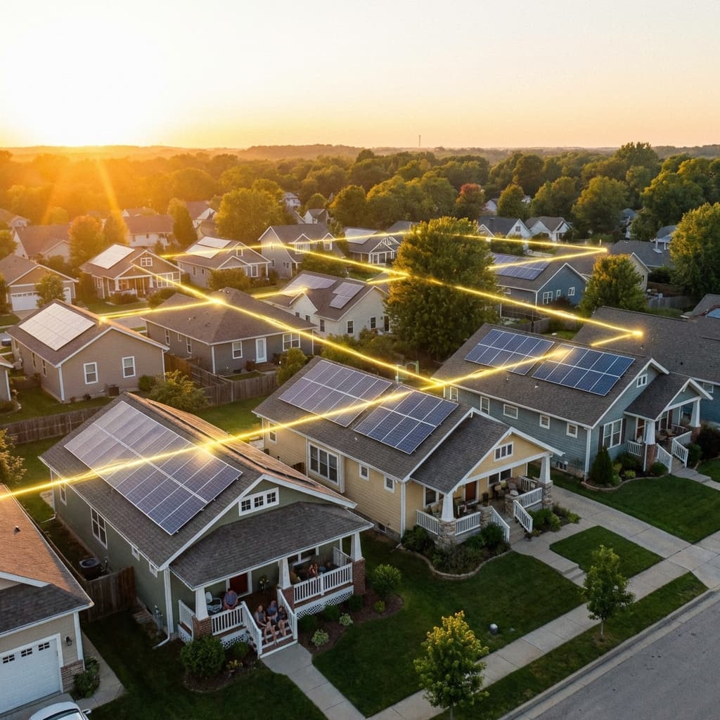 Giao dịch Năng lượng Ngang hàng P2P: Lưới điện Phi tập trung năm 2026