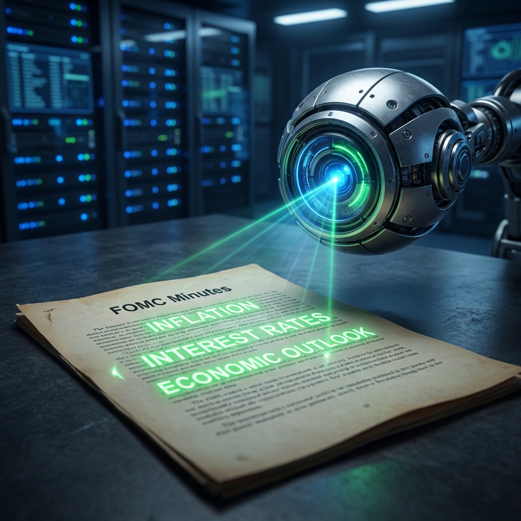 Robotic Eye Reading FOMC